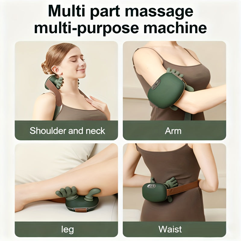 Electric Neck & Shoulder Massager with Heat - Multifunctional Pain Relief